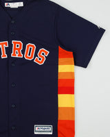 2019-21 Majestic Houston Astros MLB Coolbase Made In USA Stitched Away Baseball Jersey - M