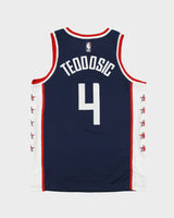 2019-19 Nike City Edition Los Angeles Clippers 35th Anniversary Miloš Teodosić #4 Dri-Fit NBA Swingman Basketball Jersey - L