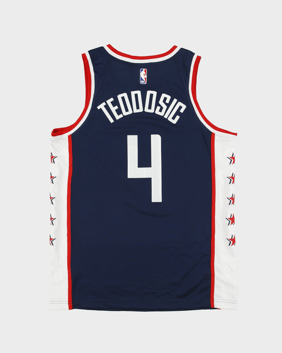 2019-19 Nike City Edition Los Angeles Clippers 35th Anniversary Miloš Teodosić #4 Dri-Fit NBA Swingman Basketball Jersey - L