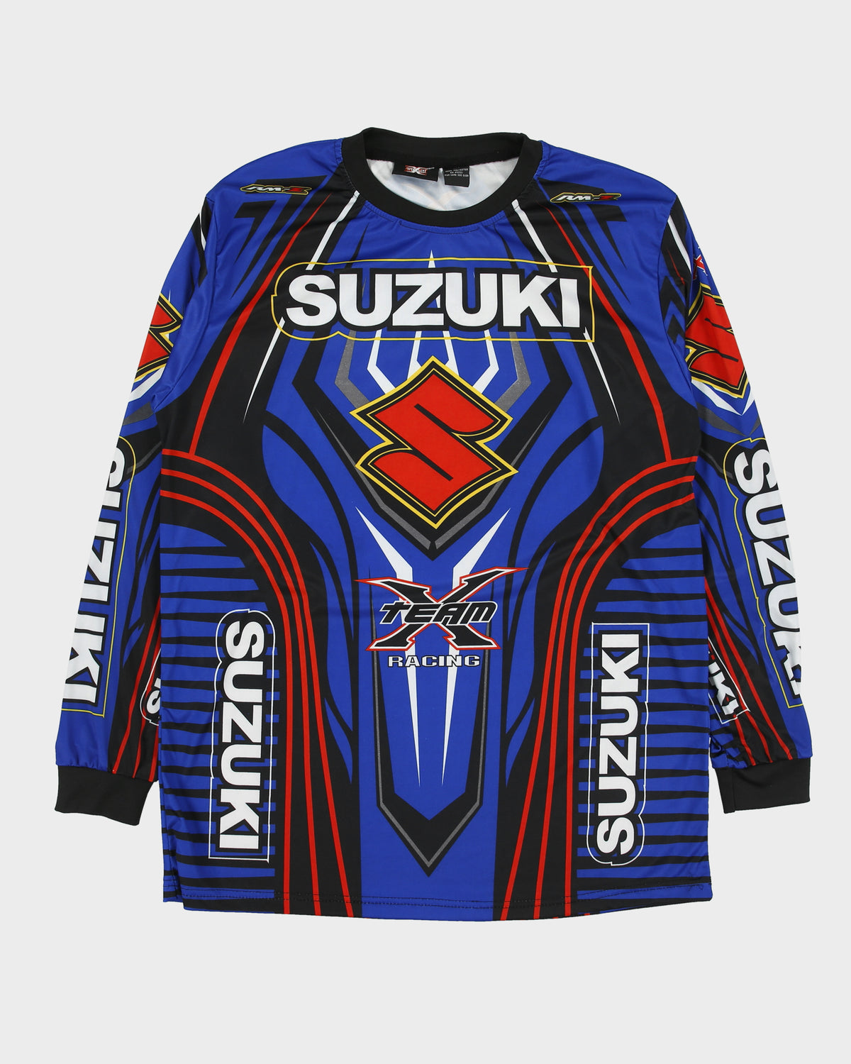 Vintage Y2K 00s X Team Racing Suzuki RM-Z Moto X Jersey - L