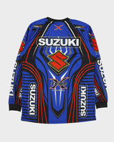Vintage Y2K 00s X Team Racing Suzuki RM-Z Moto X Jersey - L