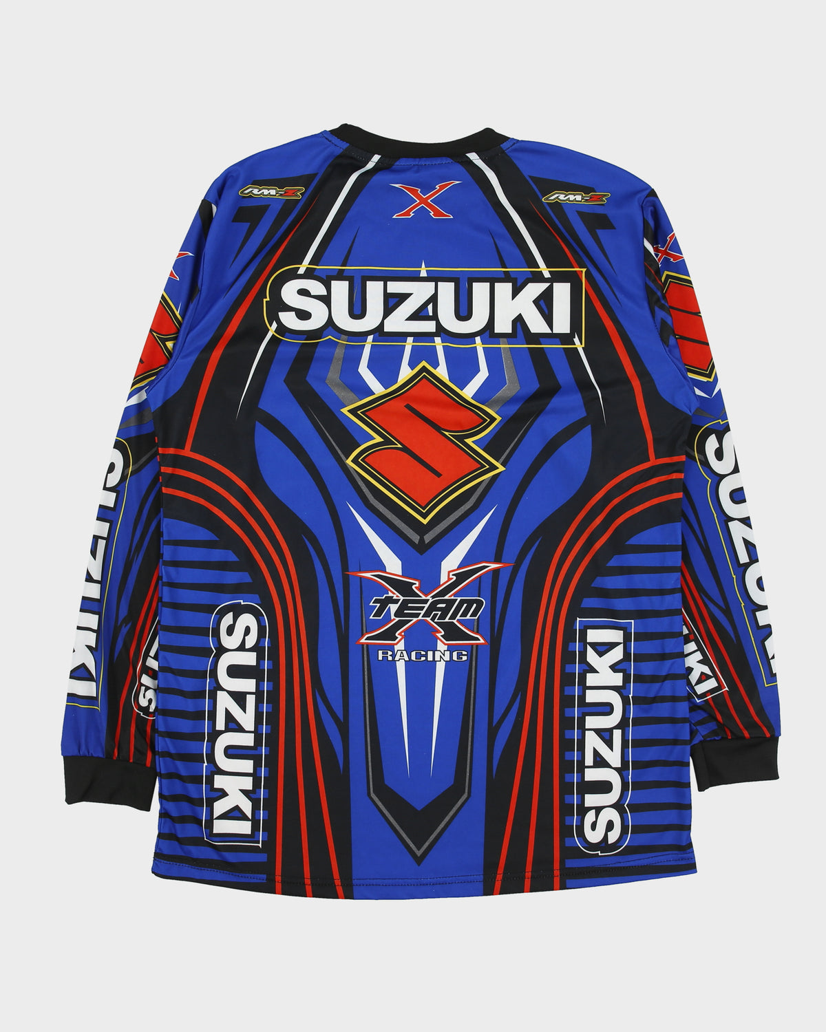 Vintage Y2K 00s X Team Racing Suzuki RM-Z Moto X Jersey - L