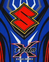 Vintage Y2K 00s X Team Racing Suzuki RM-Z Moto X Jersey - L