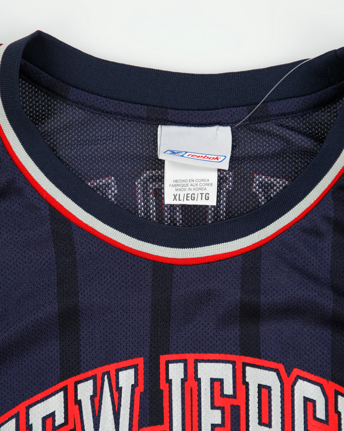 Vintage 2002-04 Reebok New Jersey Nets Jason Kidd #5 NBA Away Basketball Jersey - XL