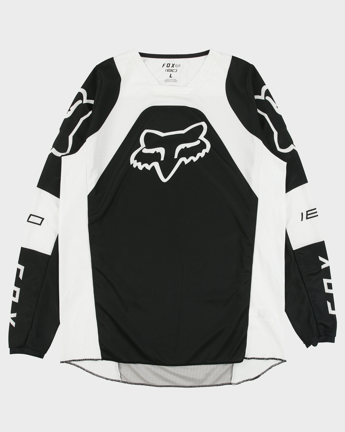 Vintage Fox 180 Moto X Long Sleeve Racing Jersey - L