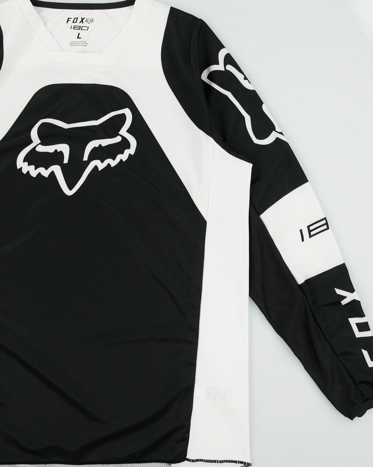 Vintage Fox 180 Moto X Long Sleeve Racing Jersey - L