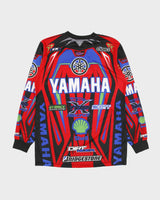 Vintage Y2K 00s X Team Yamaha Moto X Long Sleeve Racing Jersey - L