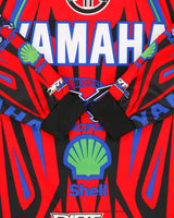 Vintage Y2K 00s X Team Yamaha Moto X Long Sleeve Racing Jersey - L