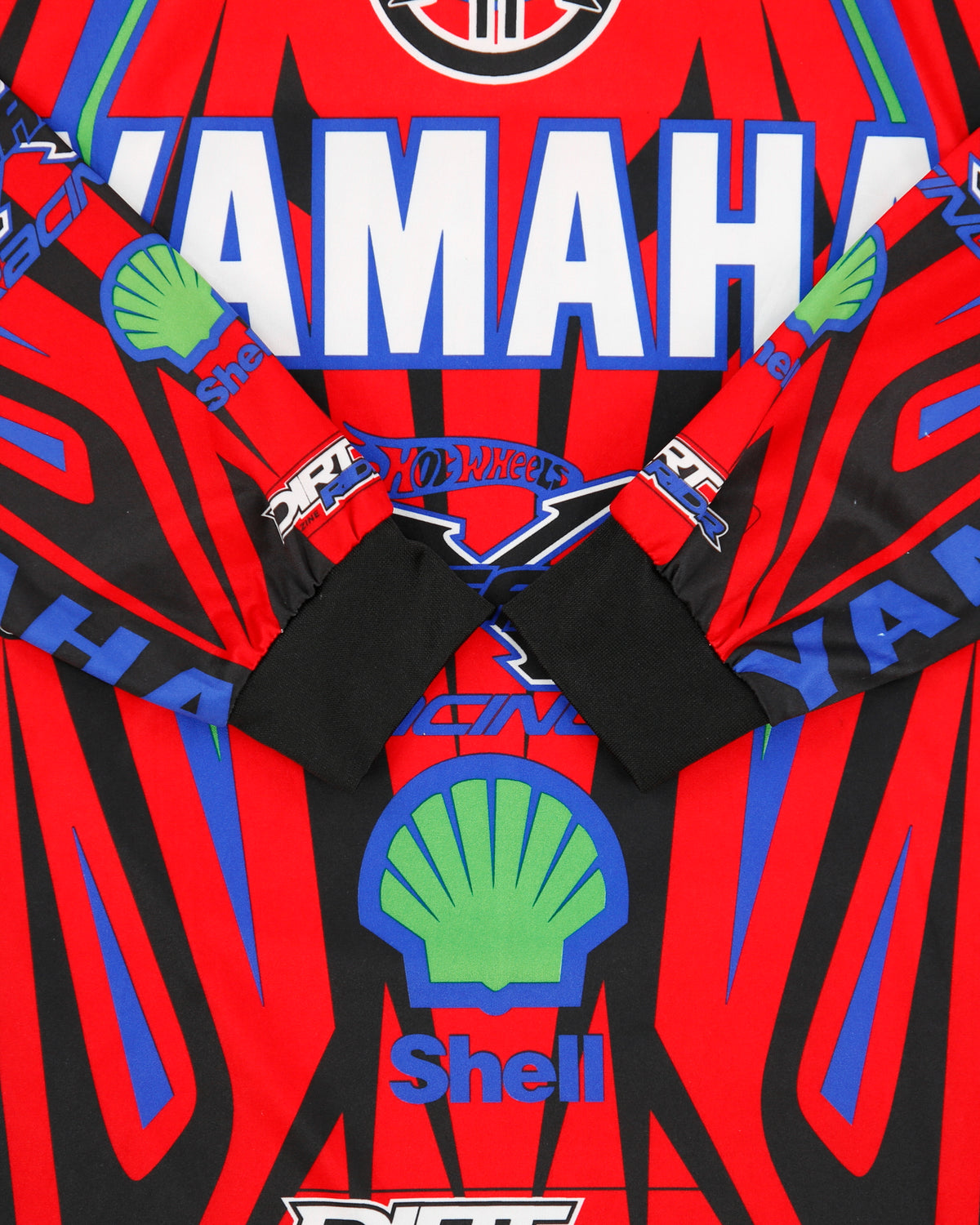 Vintage Y2K 00s X Team Yamaha Moto X Long Sleeve Racing Jersey - L