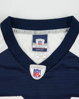 Vintage 2008-09 Reebok Dallas Cowboys Dominique Barber #24 NFL Equipment Stitched Throwback Home Jersey - M