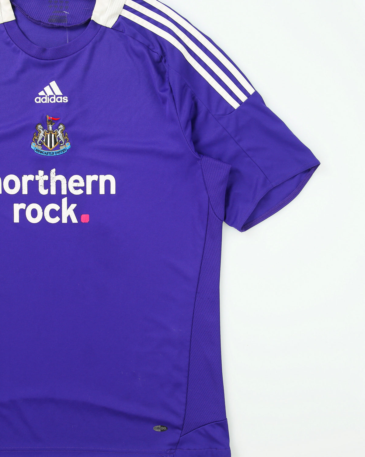 Vintage 2008-09 Adidas Newcastle FC Climacool Away Football Shirt - XL