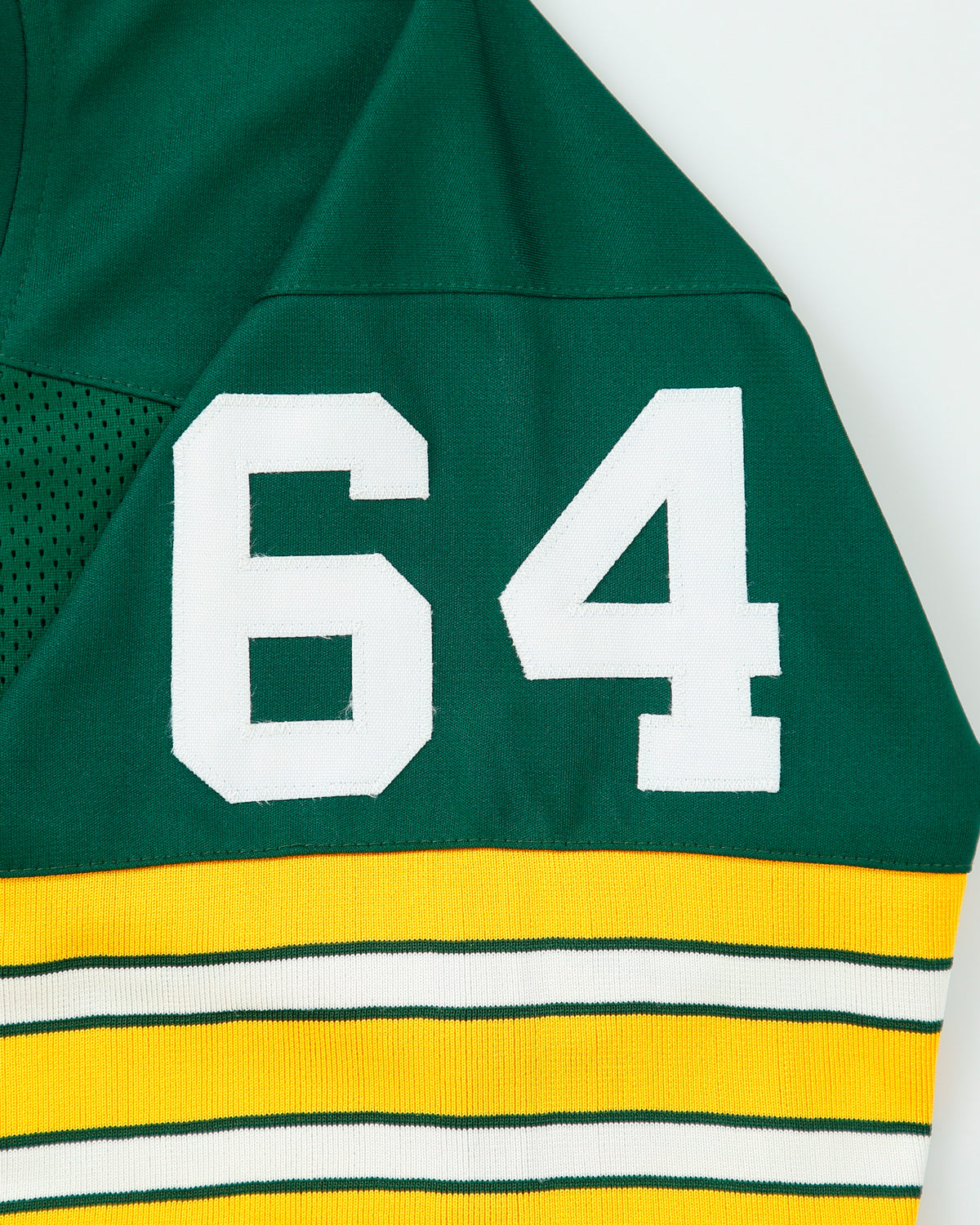 H.O.F 2018 Jerry Kramer #64 Autographed/Signed Green Bay Packers Throwback NFL Stitched Home Jersey - XL