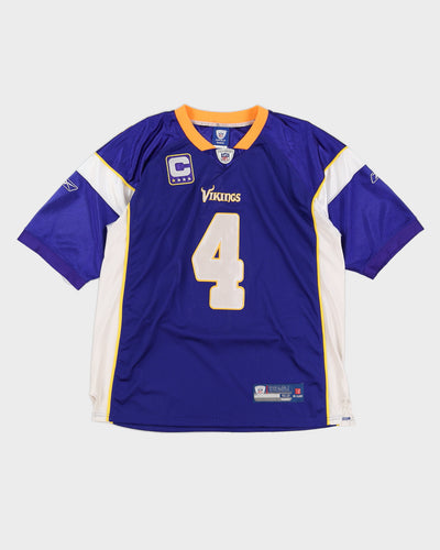 NFL X Minnesota Vikings #4 Brett Favre Jersey - 3XL