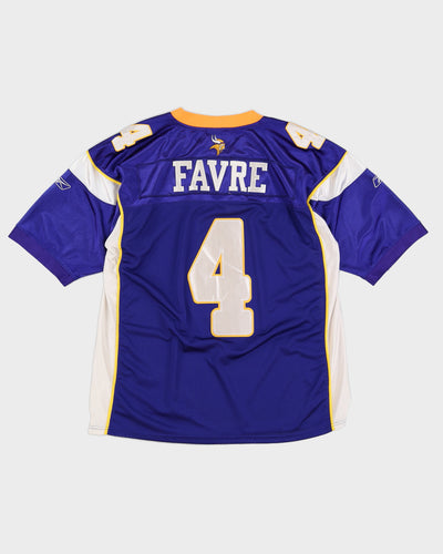 NFL X Minnesota Vikings #4 Brett Favre Jersey - 3XL
