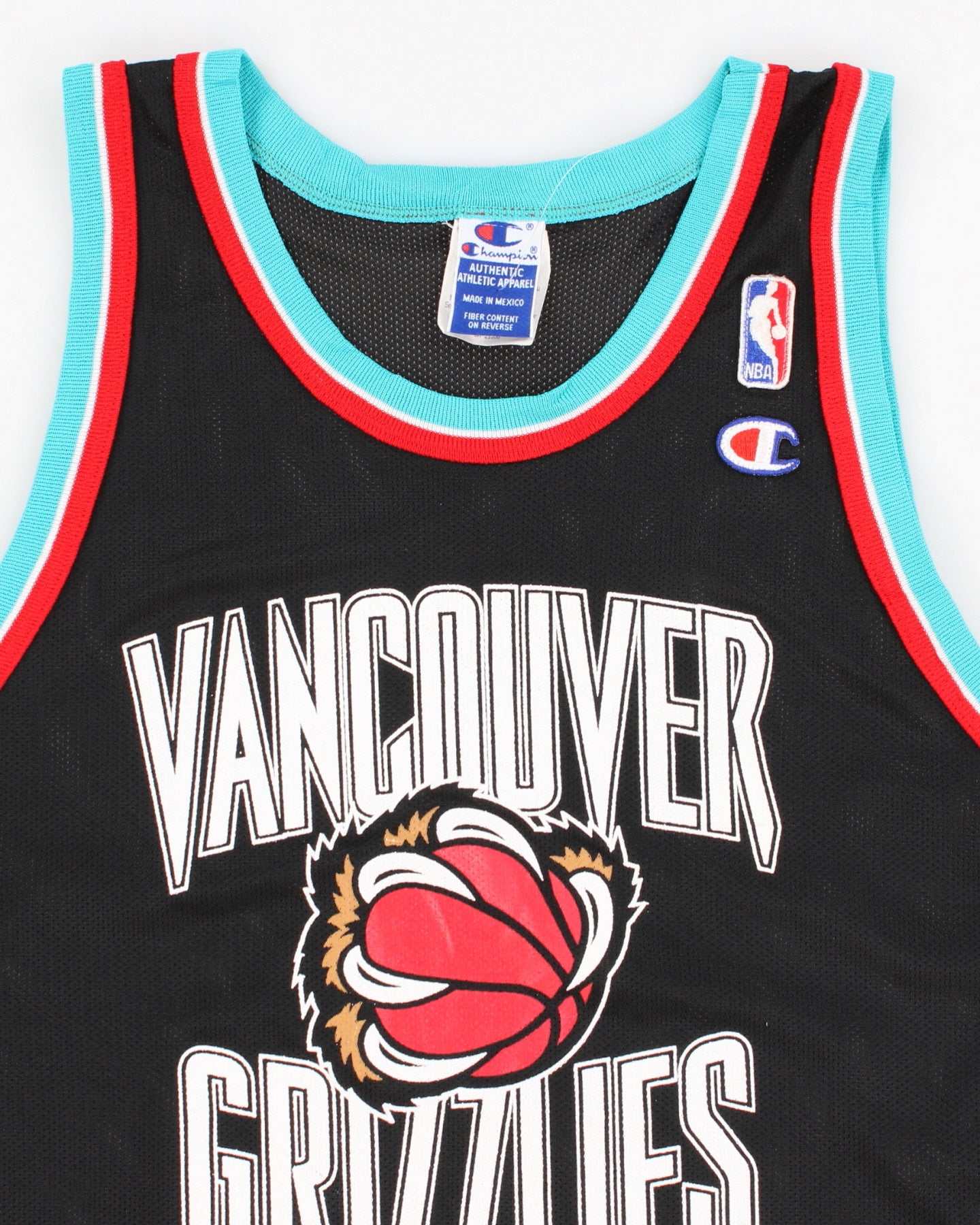 Youth Vintage Champion 10 Vancouver Grizzlies NBA Jersey Size 