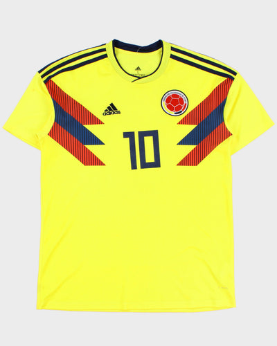 Columbia #10 James Rodríguez Adidas Football Shirt - L