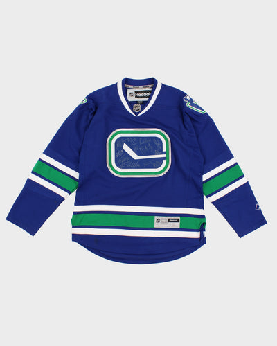 NHL x Vancouver Canucks Signed Hockey Jersey - S