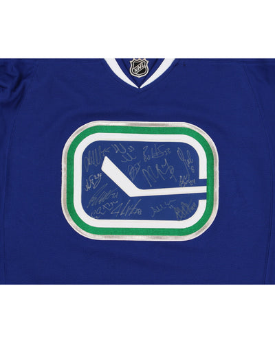 NHL x Vancouver Canucks Signed Hockey Jersey - S