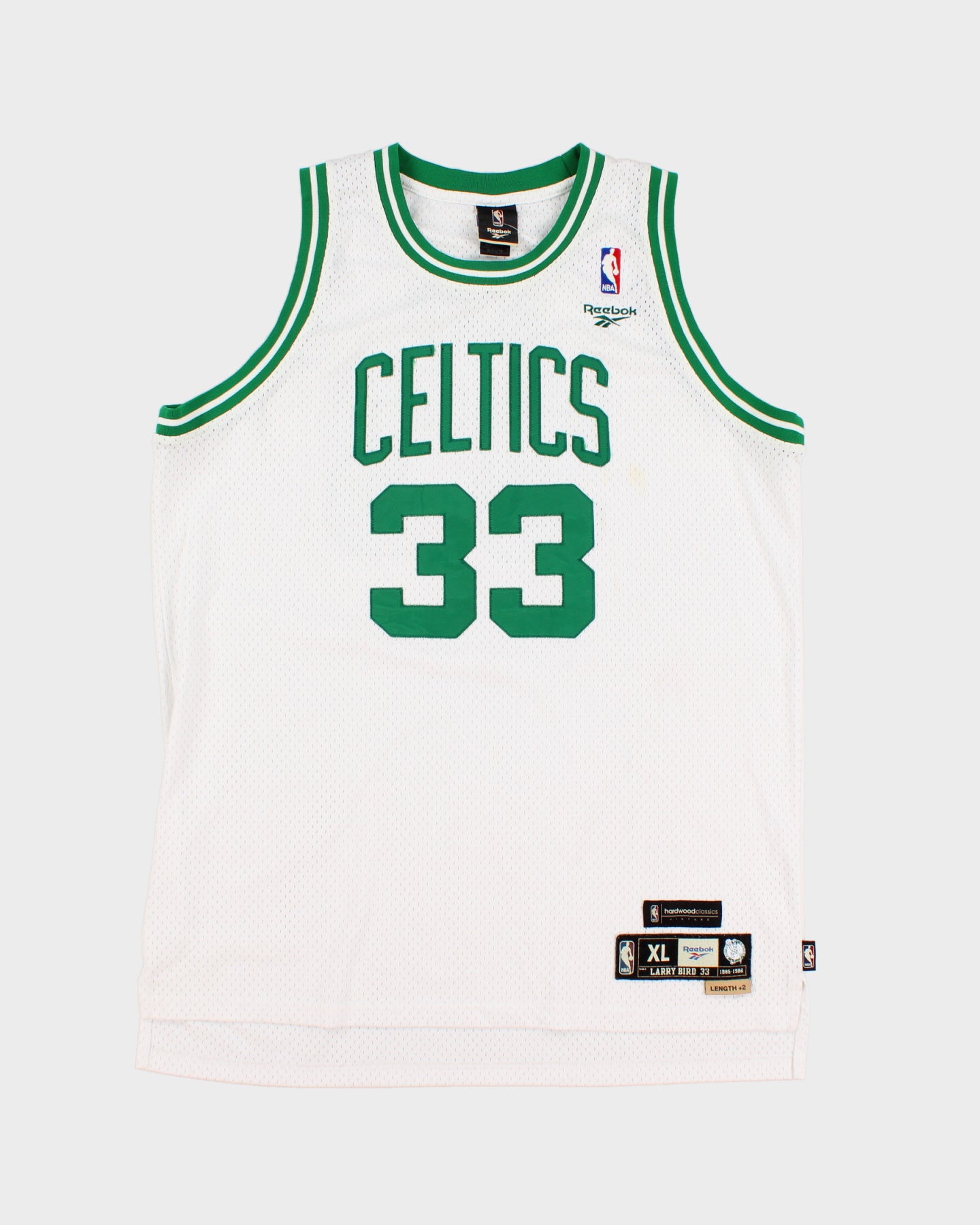 NBA x Boston Celtics Larry Bird #33 Basketball Jersey - XL