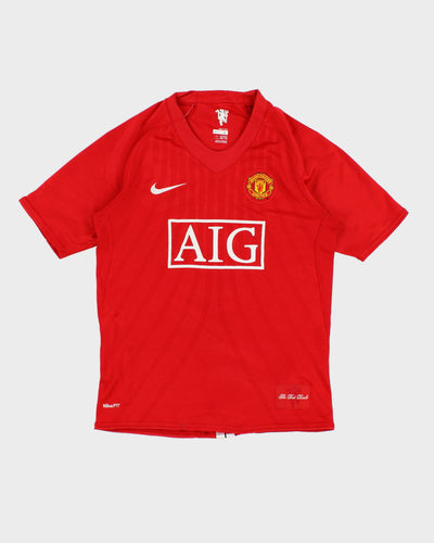 00s Manchester United Cristiano Ronaldo #7 Football Shirt - Youth L