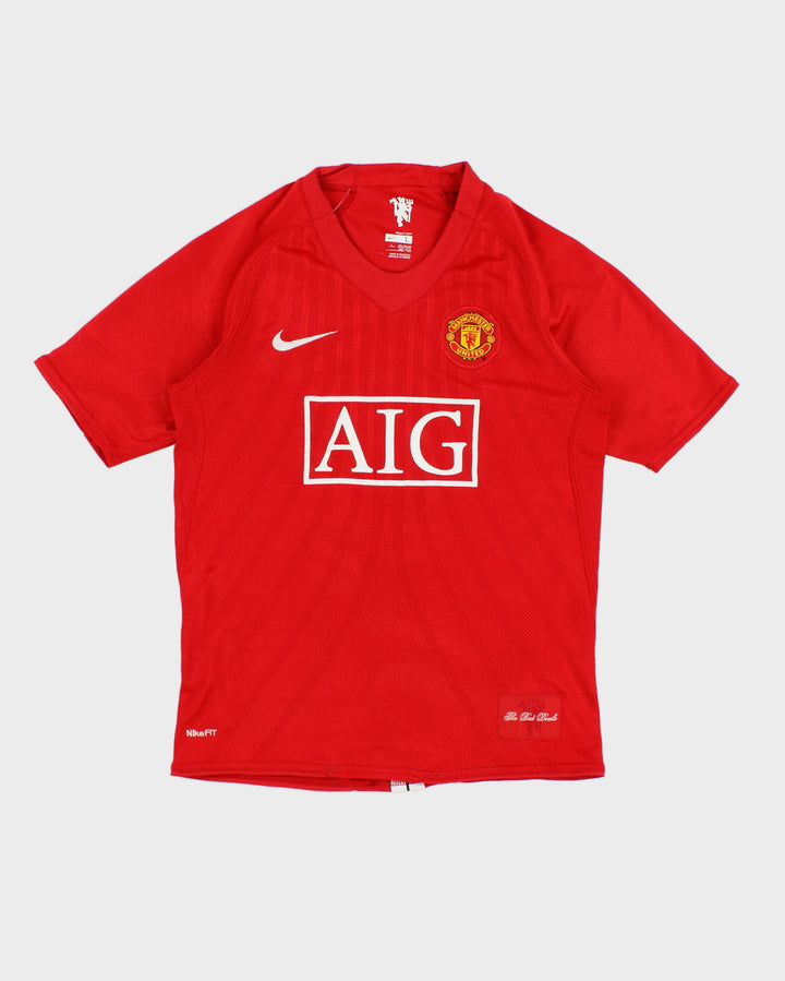 00s Manchester United Cristiano Ronaldo #7 Football Shirt - Youth L
