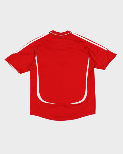 00s Adidas Denmark Football Shirt - Youth L