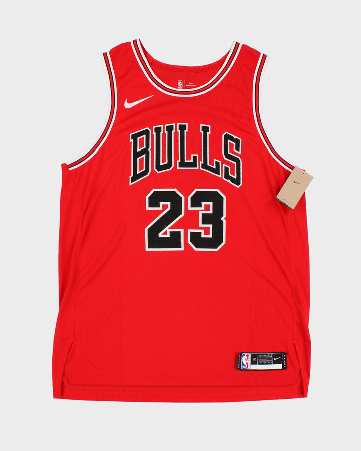 今週限定値下げNike Bulls Jordan 23 ユニフォーム XL Michael Jordan XL Chicago Bulls #23 Blue NBA Basketball