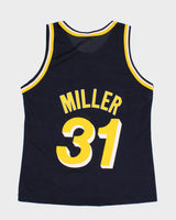 Vintage 90s Champion NBA x Indiana Pacers Reggie Miller #31 Basketball Jersey - L