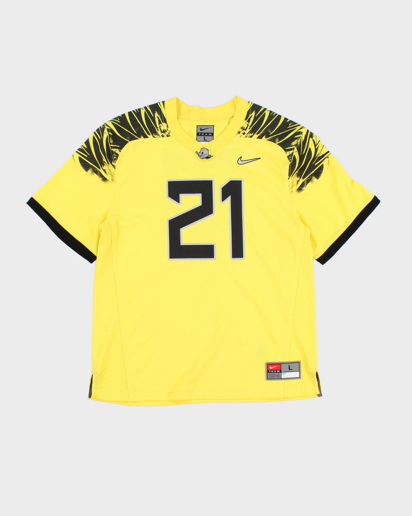 Nike NCAA x Oregon Ducks #21 American Football Jersey - Youth L