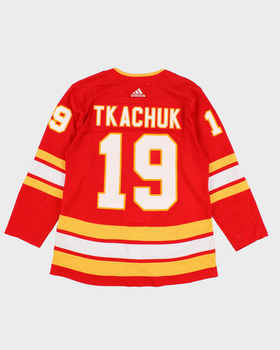 Adidas NHL x Calgary Flames Matthew Tkachuk #19 Hockey Jersey - M