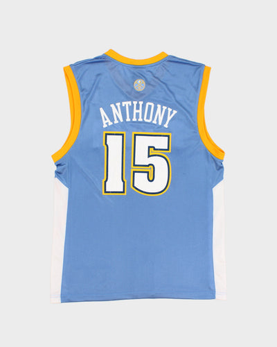 NBA x Denver Nuggets Carmelo Anthony #15 Basketball Jersey - M