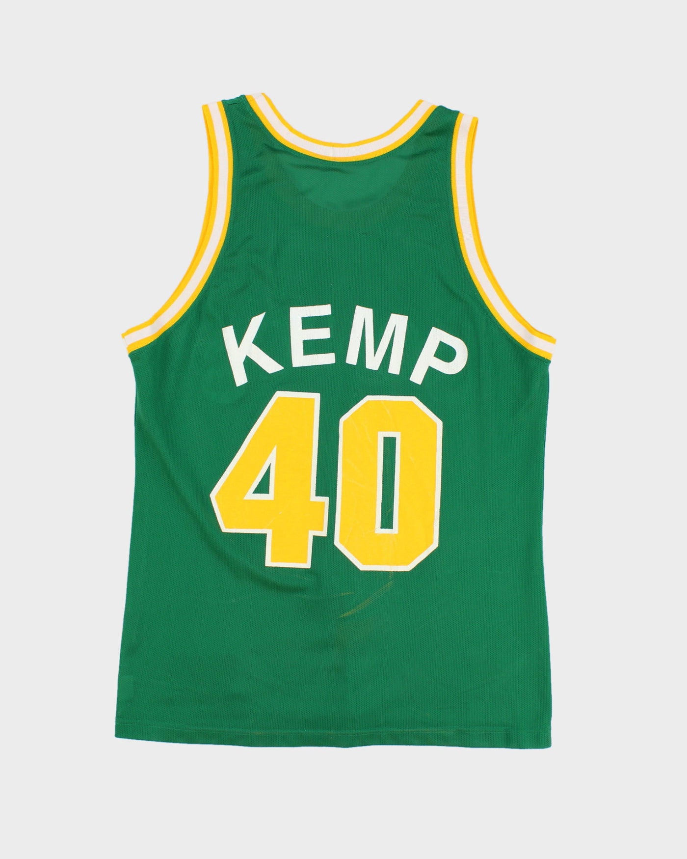 Vintage 90s Champion NBA x Seattle SuperSonics Shawn Kemp #40 - L