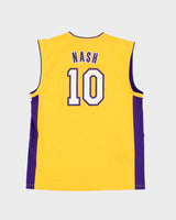 NBA x Los Angeles Lakers Steve Nash #10 Basketball Jersey - L