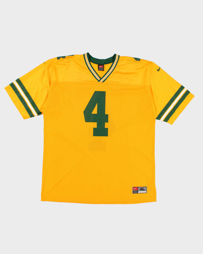 Vintage 90s Nike NFL x Green Bay Packers Brett Favre #4 American Football Jersey - XL