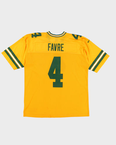 Vintage 90s Nike NFL x Green Bay Packers Brett Favre #4 American Football Jersey - XL