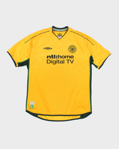 Umbro 02-03 Celtic Football Shirt - L