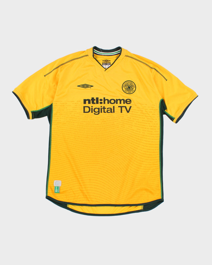Umbro 02-03 Celtic Football Shirt - L