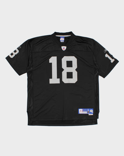 NFL x Oakland Raiders Randy Moss #18 American Football Jersey - XL