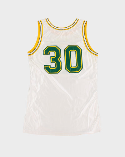 Champion Mustangs #30 Basketball Jersey - M