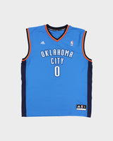 NBA x Oklahoma City Thunder Russell Westbrook #0 Basketball Jersey - XL