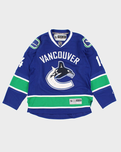 NHL x Vancouver Canucks Alex Burrows 14 Reebok Hockey Jersey S Rokit