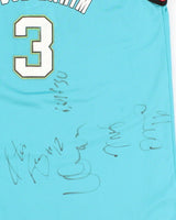 NBA x Vancouver Grizzlies #3 Shareef Abdur-Rahim Signed Champion Basketball Jersey - XS