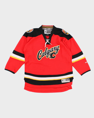 NHL x Calgary Flames Hockey Jersey - Youth XL