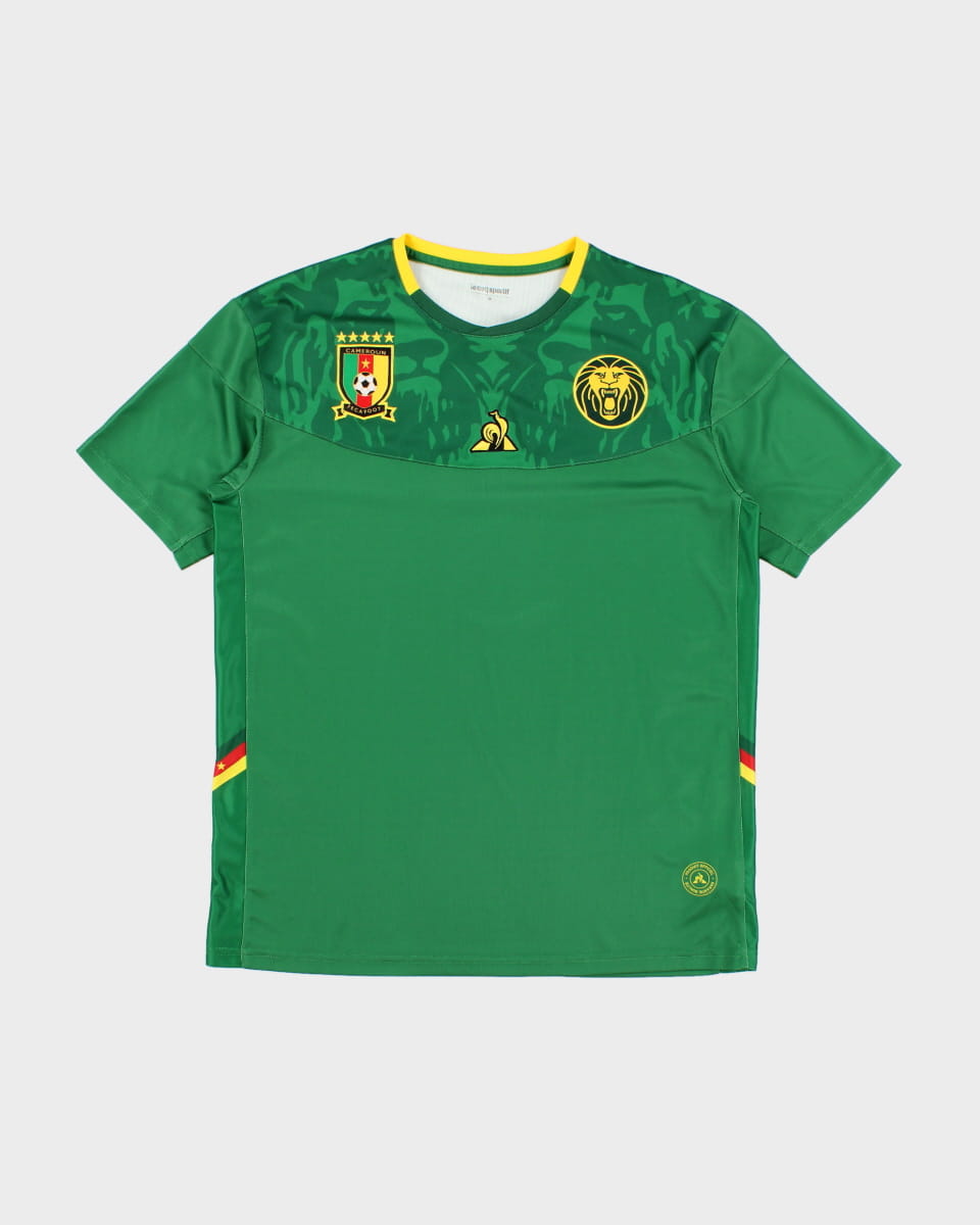 Le Coq Sportif Cameroon Football Shirt - L