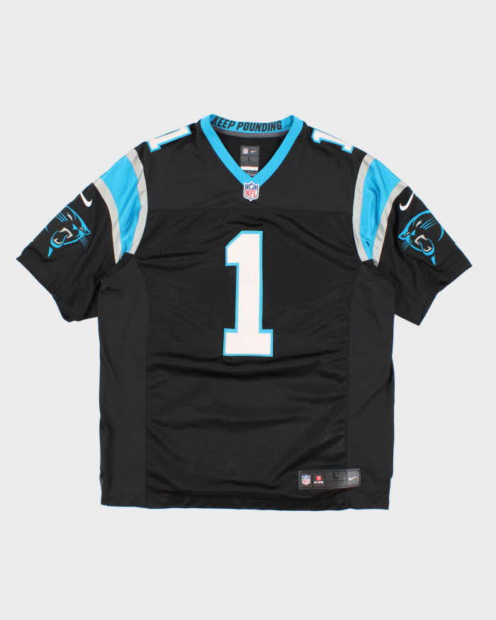 NFL x Carolina Panthers #1 Cam Newton Football Jersey - L