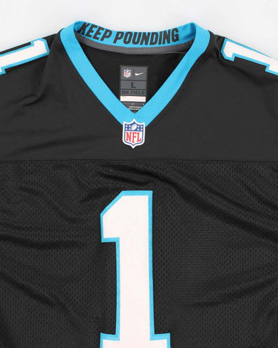 NFL x Carolina Panthers #1 Cam Newton Football Jersey - L