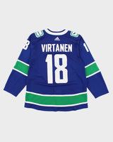 NHL x Vancouver Canucks #18 Jake Virtanen Hockey Jersey - L