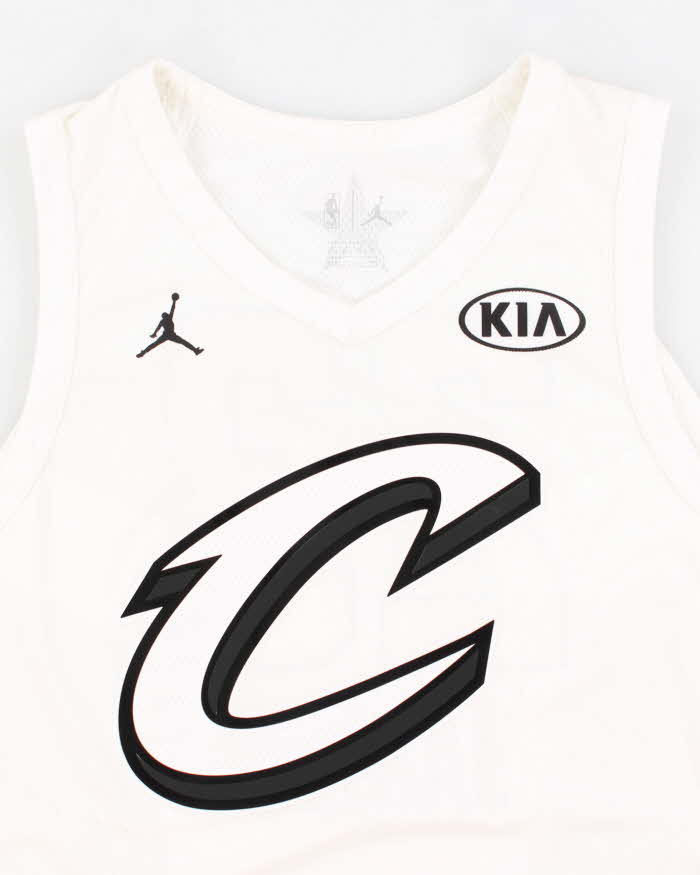 Men's Cleveland Cavaliers LeBron James Jordan x NBA White Jersey - XL