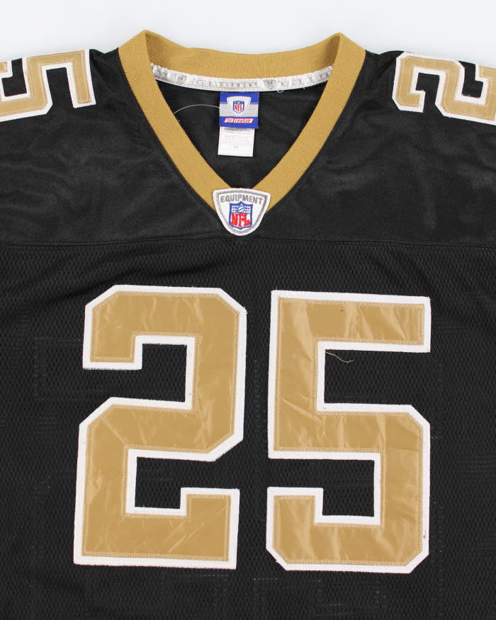 Vintage Black NFL x New Orleans Saints Sports Jersey XL Rokit