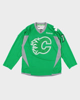 Vintage Green NHL x Calgary Flames Sports Jersey - L